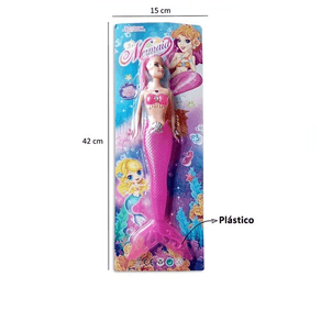 ASH-15.4859 BONECA SEREIA COM LUZ