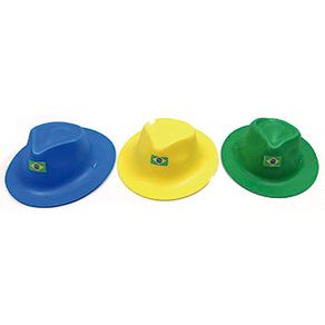CMB02 MINI CHAPEU MALANDRINHO EVA COPA C/3PECAS