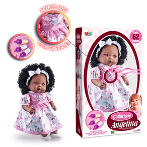 212 BONECA ANGELINA NEGRA 212 BONECA ANGELINA NEGRA