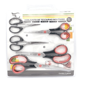 CRS-7130 TESOURA DE INOX C/PONTA FINA C/5 CRS-7130 TESOURA DE INOX C/PONTA FINA C/5