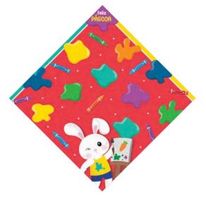 SACO EXPRESS PINTURA VERMELHO 24X24 PT C/25 UN