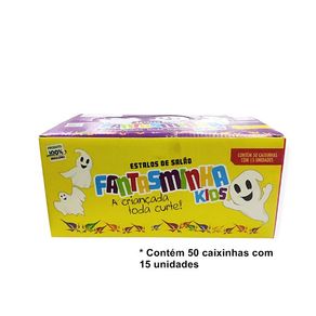 ESTALOS FANTASMINHA COLOR 50X15 C/50 CAIXINHAS
