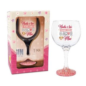 8764 TACA GIN VIDRO MAE EU TE AMO 600ML 8764 TACA GIN VIDRO MAE EU TE AMO 600ML