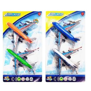 TK-AB5271 BRINQUEDO AVIAO DE PLASTICO C/ 2 PCS A FRICCAO