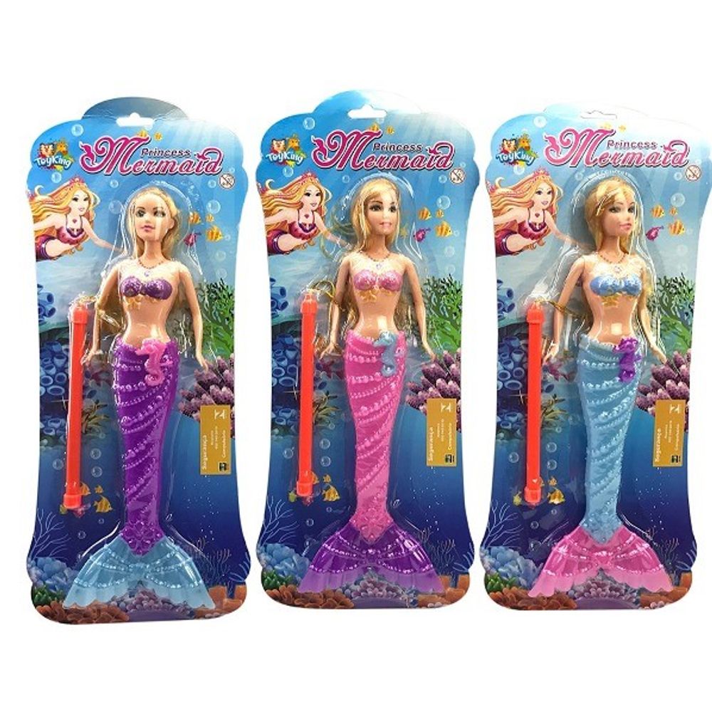 Boneca Sereia Barbie Barata Presente Criança Pronta Entrega em