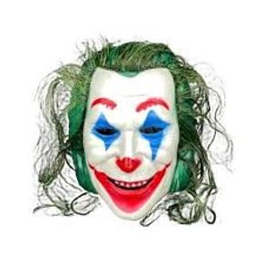 900294 MASCARA PLASTICA PALHACO HALLOWEEN