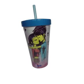 20.21-5 COPO ACRILICO CANUDO  LOVE 600ML