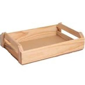 340-2 BANDEJA DE MADEIRA QUEIMADA P