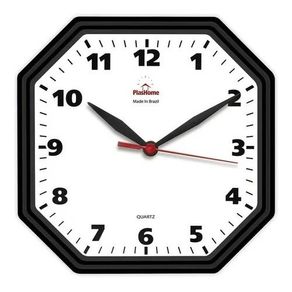 PHR007-PCL RELOGIO CLASSICO PRETO 23X23X4CM PHR007-PCL RELOGIO CLASSICO PRETO 23X23X4CM