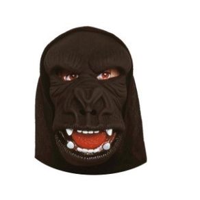 776 MASCARA LATEX C/CAPUZ MACACO II
