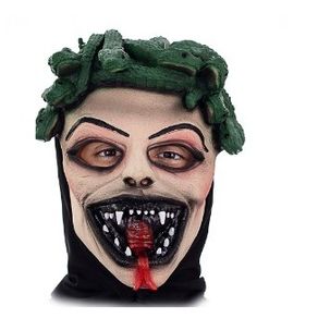 10022 MASCARA LATEX C/CAPUZ MEDUSA NOVA
