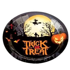 MX158R PRATO PAPEL HALLOWEEN DOCE OU TRAVESSURA