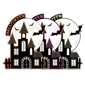 641 PAINEL MESA CASTELO HALLOWEEN