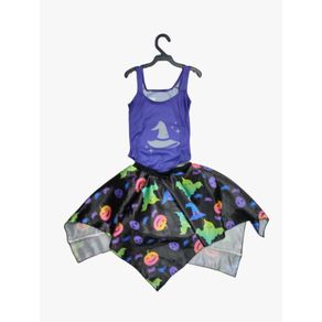BRXN-P CONJUNTO INF. BRUXINHA NEON TAM-P