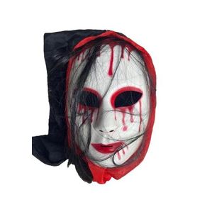 900252 MASCARA PLASTICA LUXO C/CAPUZ E CABELO
