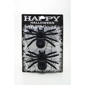 900195 ENFEITE ARANHA DE PLASTICO C/2