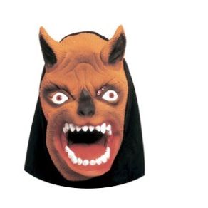 758 MASCARA LATEX C/CAPUZ LOBO