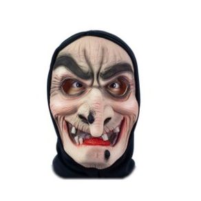 10024 MASCARA LATEX C/CAPUZ BRUXA MA