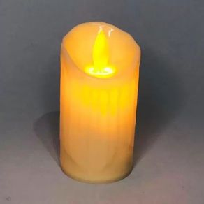 900333 VELA DE PLASTICO C/LUZ 9.5X5CM