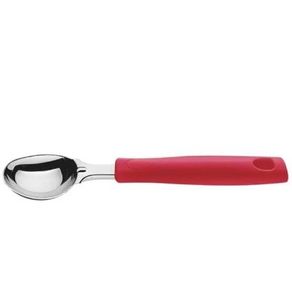 UCO183 COLHER INOX DE SORVETE CABO DE PLASTICO 20CM