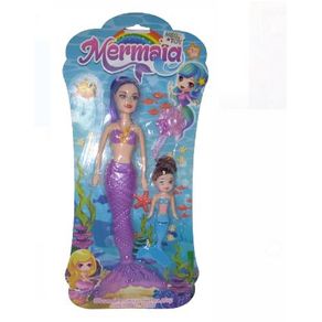 MS-3424 BONECA SEREIA DE PLASTICO