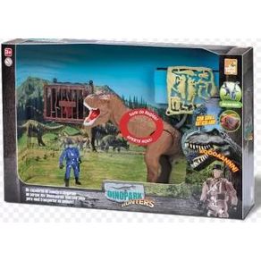 0571 DINOPARK HUNTERS COM BONECO C/ SOM