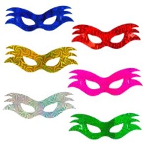 904192 MASCARA HOLOGRAFICA C/10