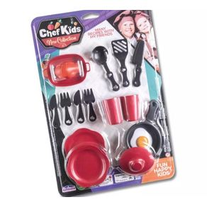 7732 KIT REFEICAO CHEF KIDS