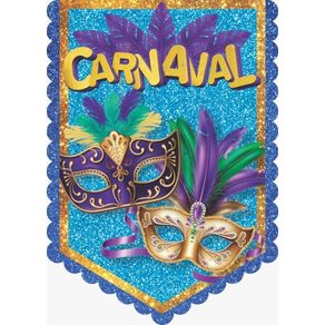 914 PAINEL BANDEIRAO ESTANDARTE FOLIA 50X70CM