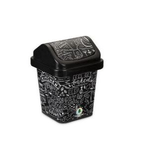 LD1743 LIXEIRA DECORADA - BLACKBOARD