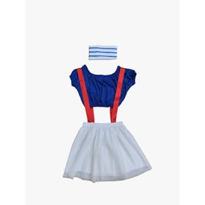 MARIF-G FANTASIA INFANTIL MARINHEIRA AZUL MARIF-G FANTASIA INFANTIL MARINHEIRA AZUL
