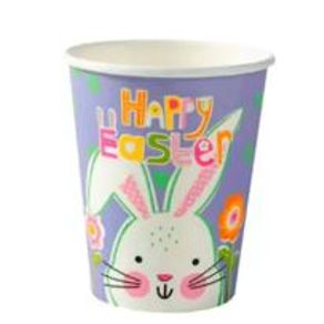 MX072S COPO PAPEL COELHINHO BRANCO