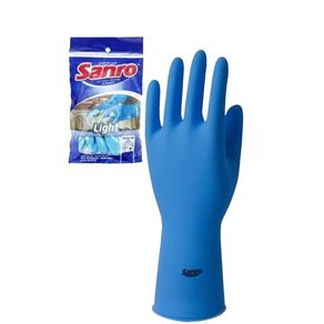 283970202 LUVA LATEX LIGTH AZUL G