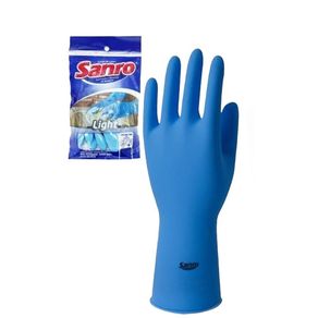 284970202 LUVA LATEX LIGTH AZUL XG