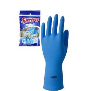 282970202 LUVA LATEX LIGTH AZUL M