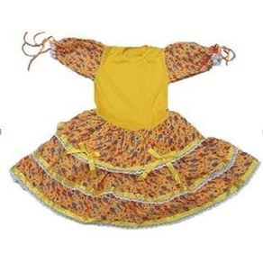 MAMA-M VESTIDO INFANTIL JUNINO M