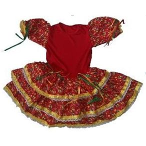 MVERM-M VESTIDO INFANTIL JUNINO M