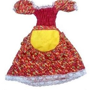 124 VESTIDO INFANTIL JUNINO P