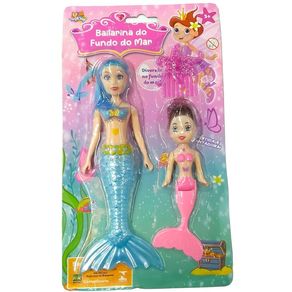 TK5596 BONECA DE PLÁSTICO SEREIA C/2