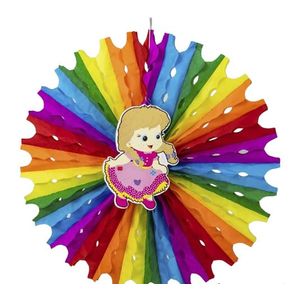 FJE7 CIRCULO COLORIDO - MENINA