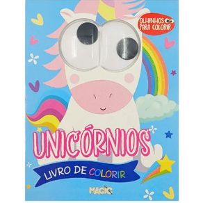 08031 OLHINHOS LIVRO DE COLORIR UNICORNIO