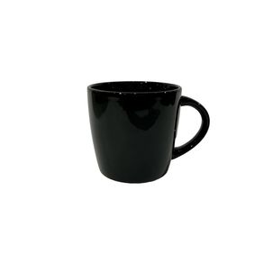 WX11973 CANECA CERAMICA MUDDY PRETO 320ML
