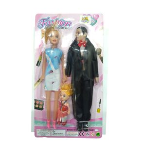 TK-AB5142 BRINQUEDO BONECO DE PLASTICO PVC C/ 3 PCS,