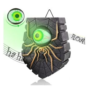 909413 CAMPAINHA OLHO VERDE HALLOWEEN C/ MOVIMENTO E SOM