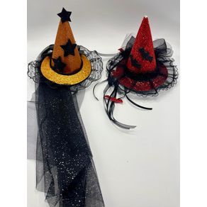 2149 PRESILHA CHAPEU LUXO HALLOWEEN