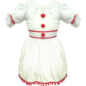746 FANTASIA INFANTIL PALHAÇA DO MAL TAM G