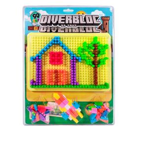 SUPER-22011 BRINQUEDO EM PLASTICO EDUCATIVO MINI BLOCOS
