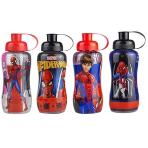 470424 SQUEEZE SLEEVE PET SPIDERMAN S/TUBO GELO 550ML