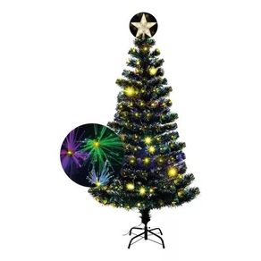 910212 ARVORE VERDE CALGARY FIBRA OTICA C/LED 180CM E 260G