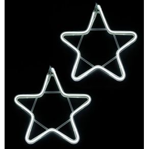 15002 ESTRELA DE NEON BRANCO